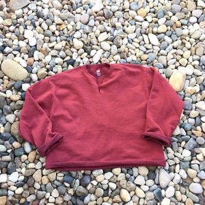 Vintage Hanes Cropped Sweatshirt Pullover Style Medium
